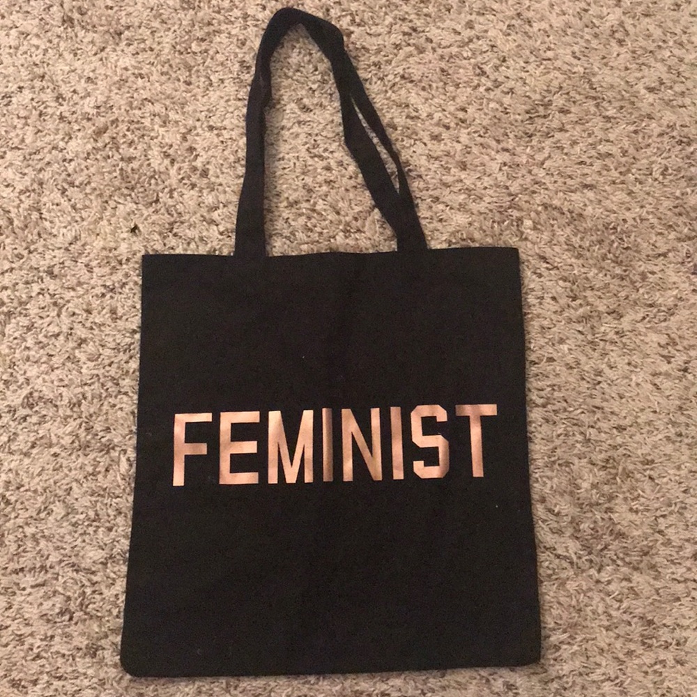 Feminists Black Tote bag